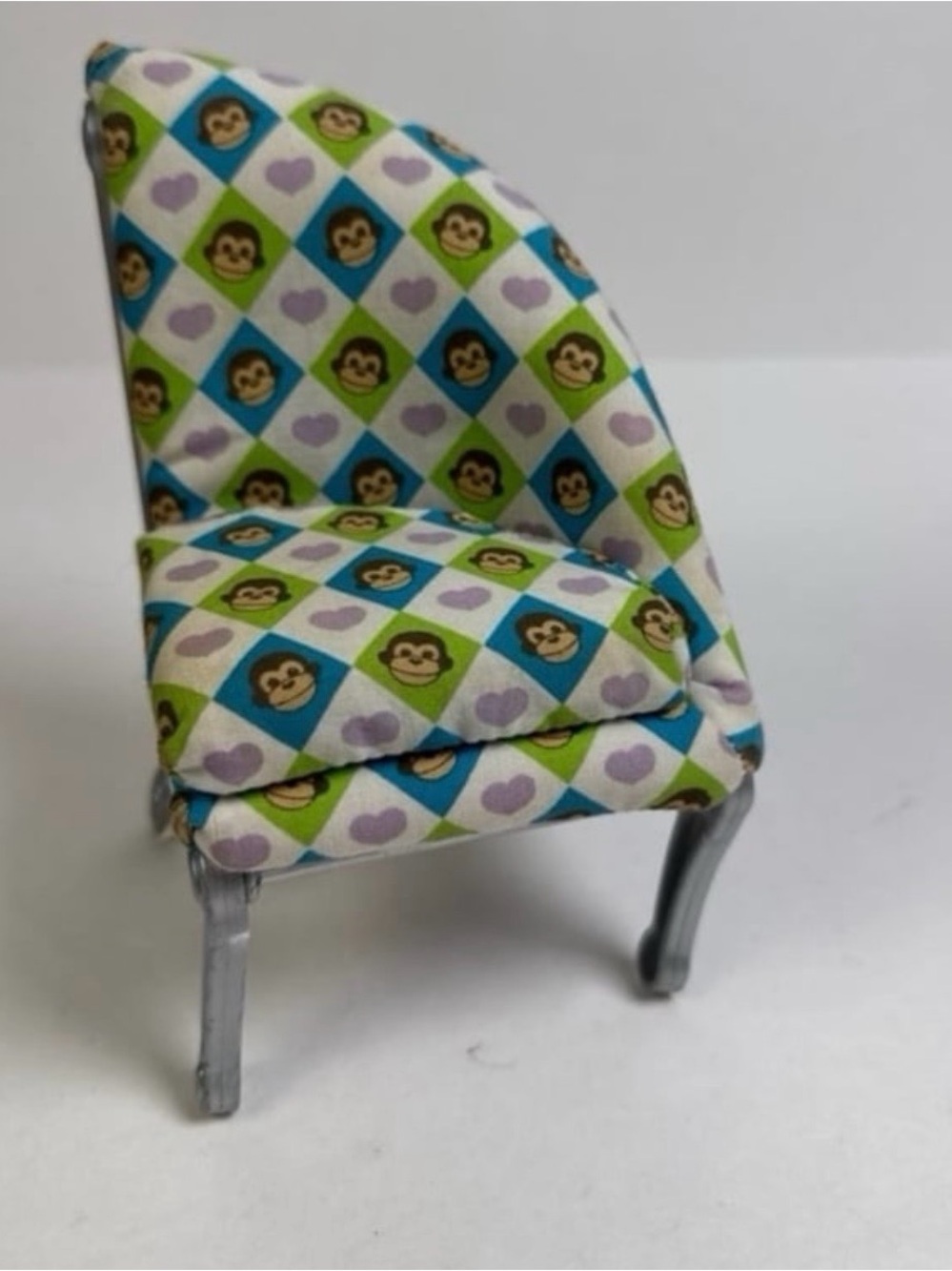 Barbie Furniture Fashion Fever Go Bananas Doll Monkey Chair